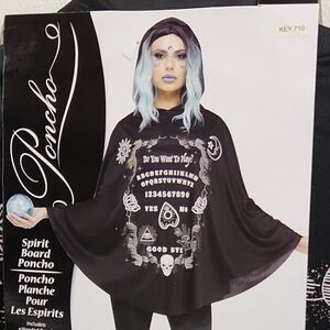 Fun World Women's Witch Spirit Board Poncho Costume